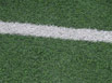 Prato sintetico applicato su campo da calcio